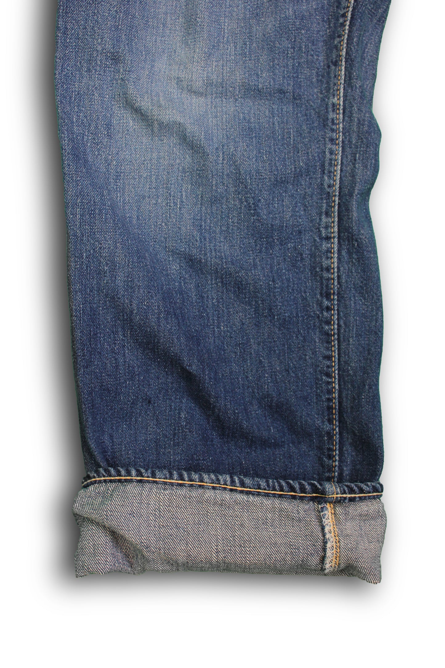 Vintage 1950s Levi's “Big E” Hidden Rivet 701 Selvedge Denim Jeans - La Lovely Vintage 
