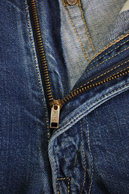 Vintage 1950s Levi's “Big E” Hidden Rivet 701 Selvedge Denim Jeans - La Lovely Vintage 