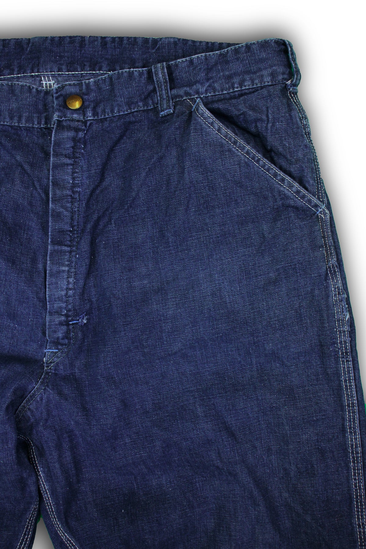 Vintage 1950s/1960s Hercules Dark Denim Carpenter Jeans - La Lovely Vintage 