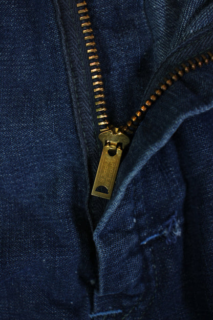 Vintage 1950s/1960s Hercules Dark Denim Carpenter Jeans - La Lovely Vintage 
