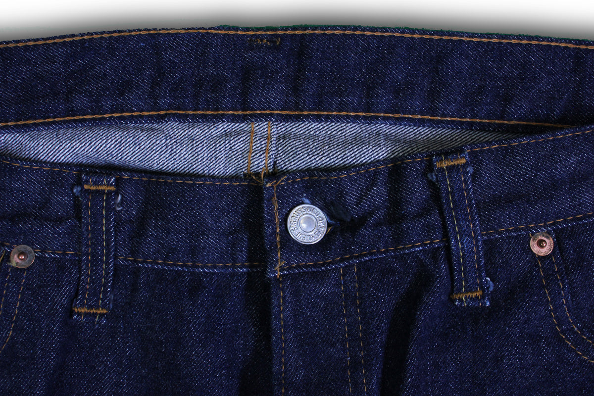 Vintage 1970's Levis 501 Dark Selvedge Denim Jeans - La Lovely Vintage 