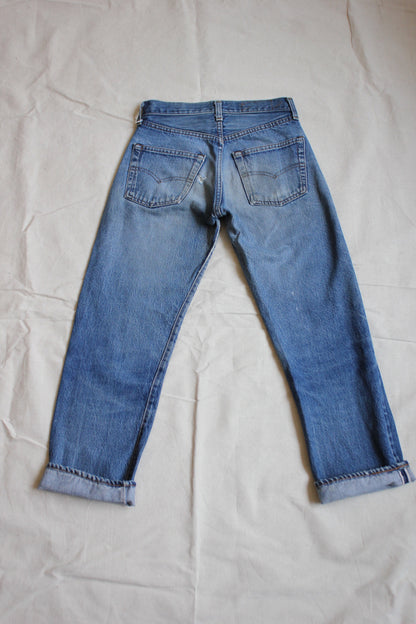 Vintage 1980's Levis 501 Selvedge Denim Jeans - La Lovely Vintage 