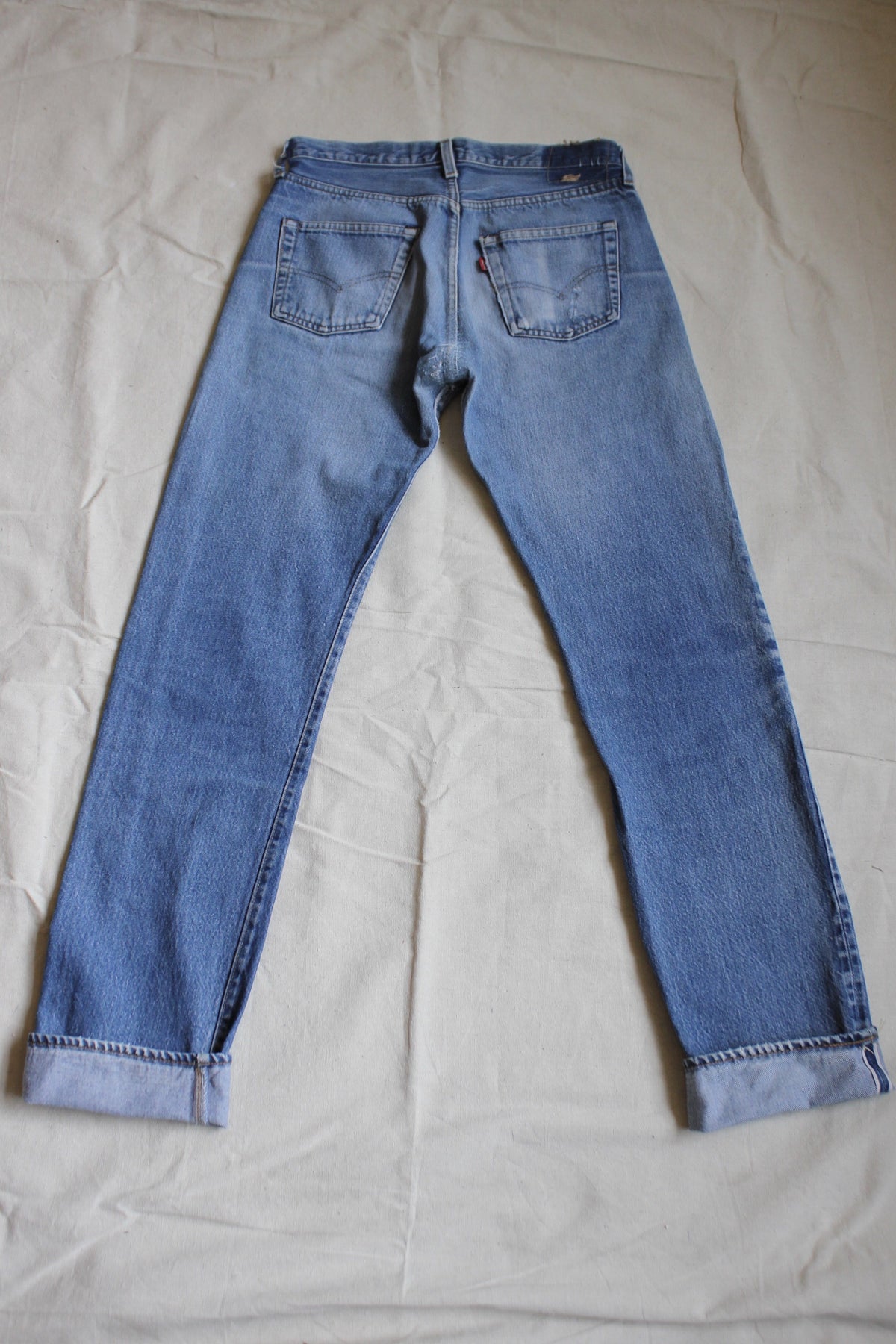 Vintage 1980's Levis 501 Selvedge Denim Jeans - La Lovely Vintage 