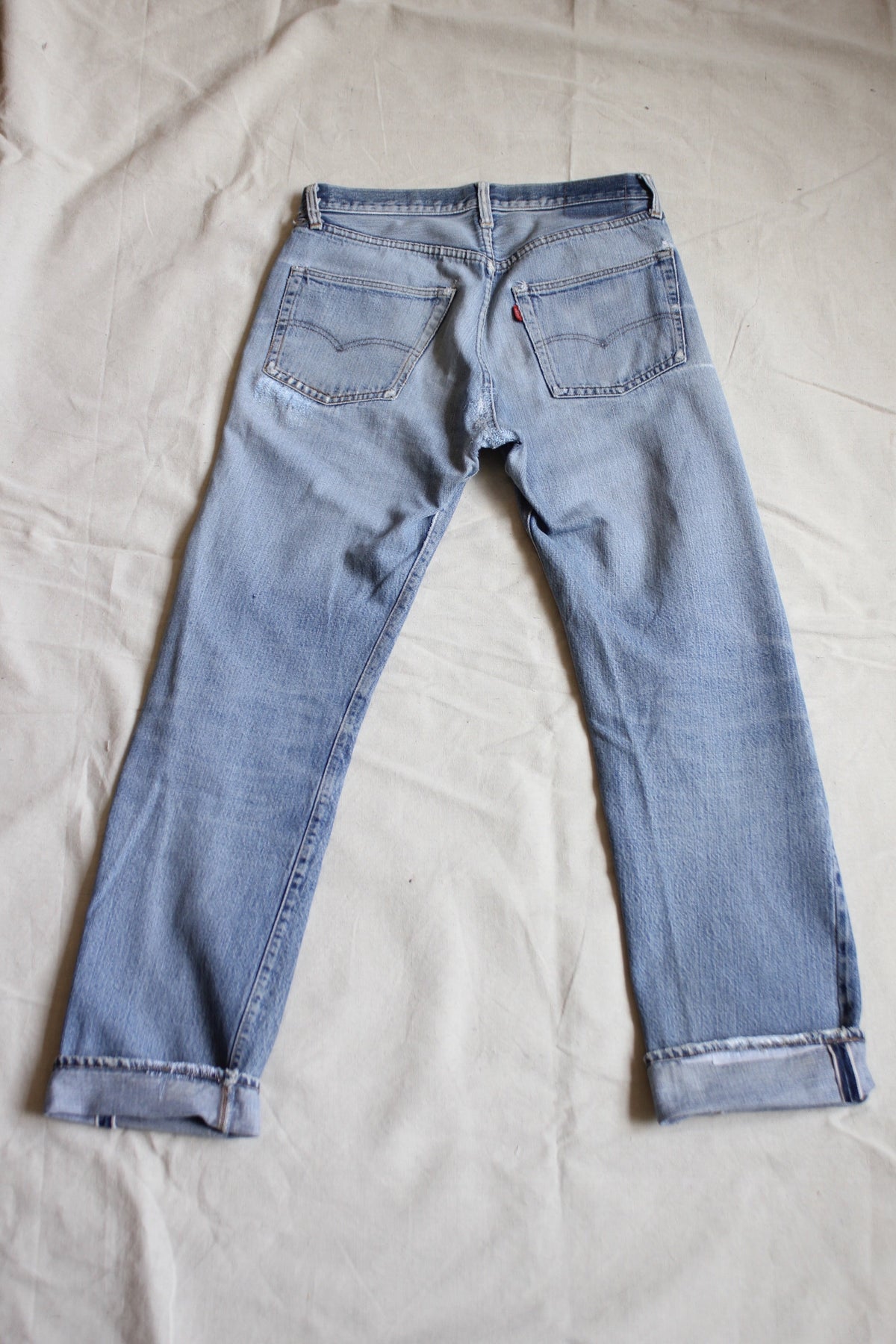 Vintage 1970's Levis 501 Selvedge Denim Jeans - La Lovely Vintage 