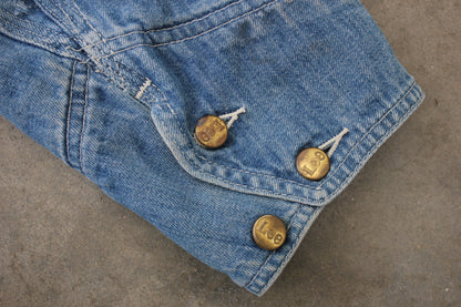Vintage 1970's Lee Denim Lined Chore Coat - La Lovely Vintage 