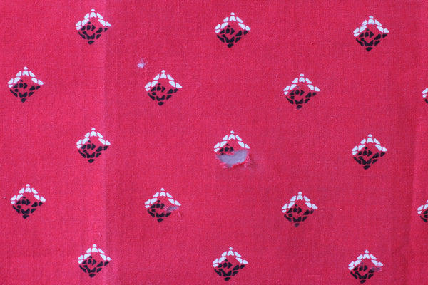 Vintage Single Selvedge Red Tuside Bandana - La Lovely Vintage 