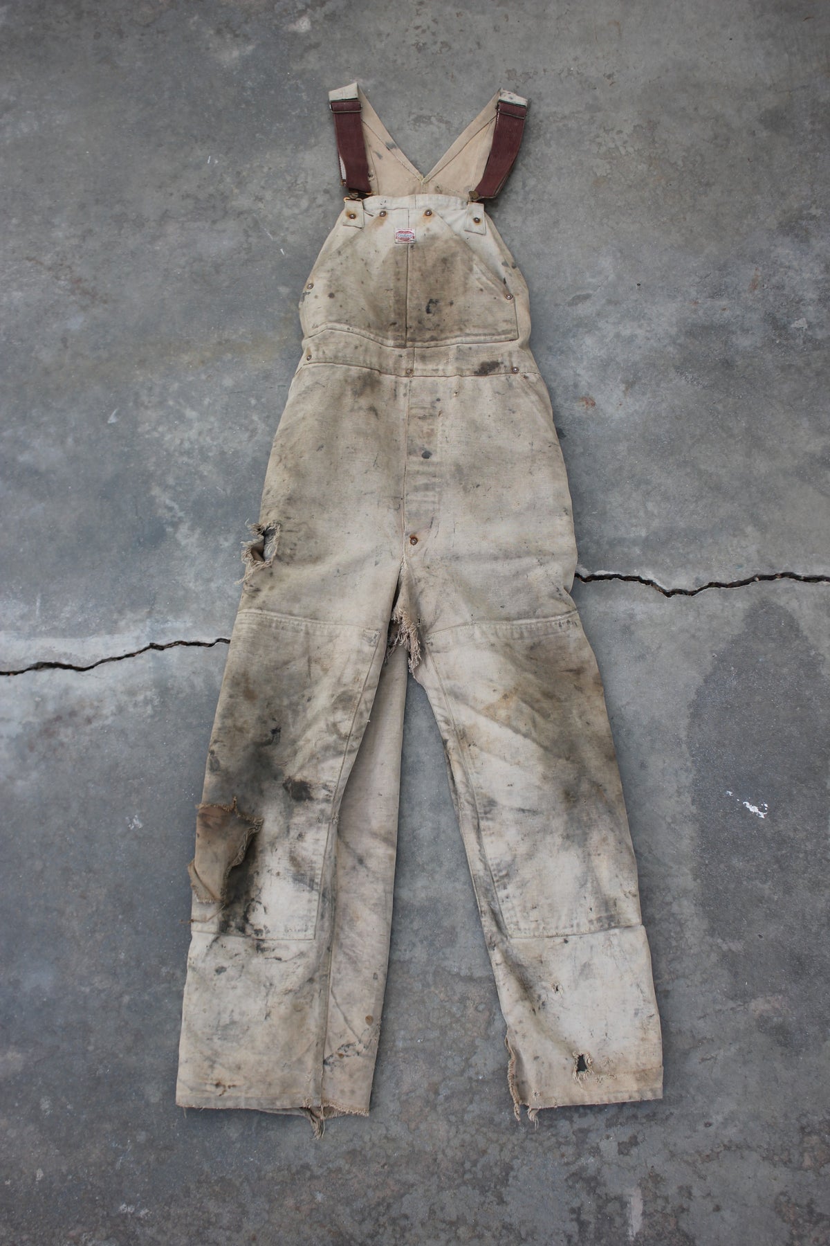 Vintage 1950's Carhartt Bib Overalls 34x28 - La Lovely Vintage 
