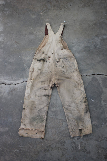 Vintage 1950's Carhartt Bib Overalls 34x28 - La Lovely Vintage 