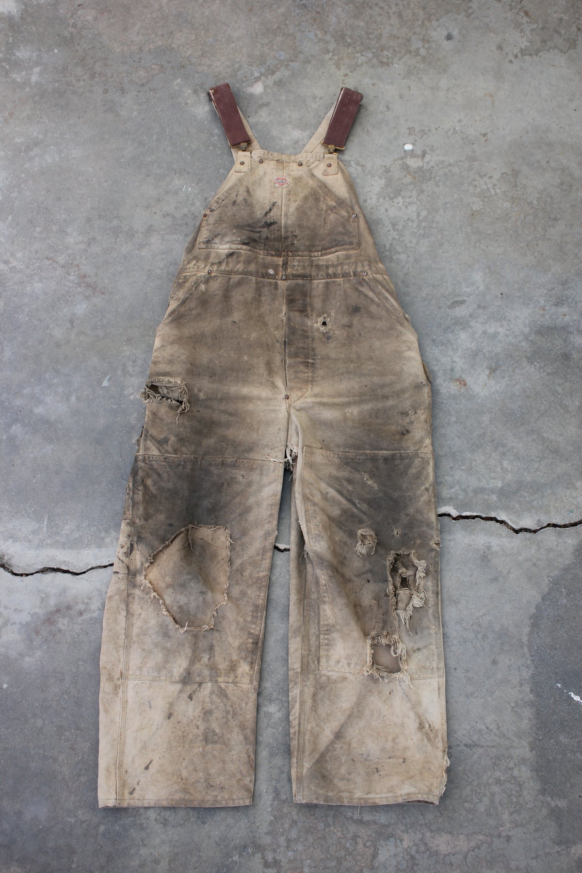 Vintage 1950's Carhartt Bib Overalls 32x28 - La Lovely Vintage 