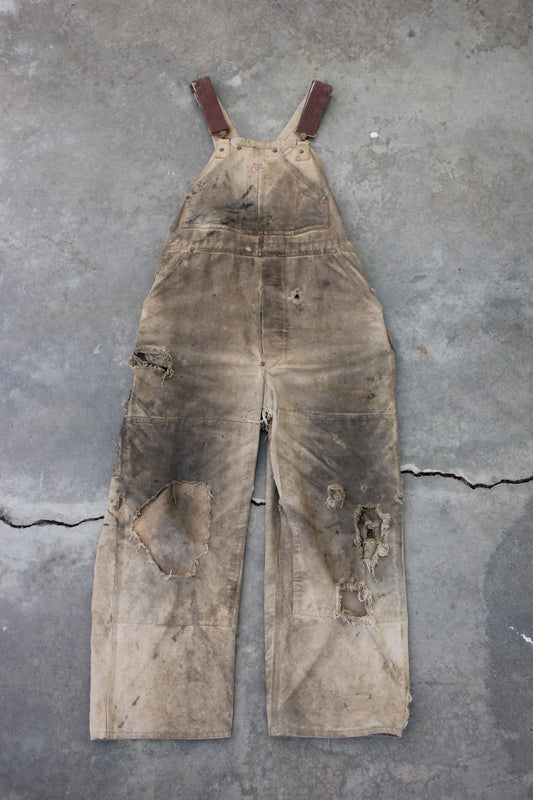 Vintage 1950's Carhartt Bib Overalls 32x28 - La Lovely Vintage 