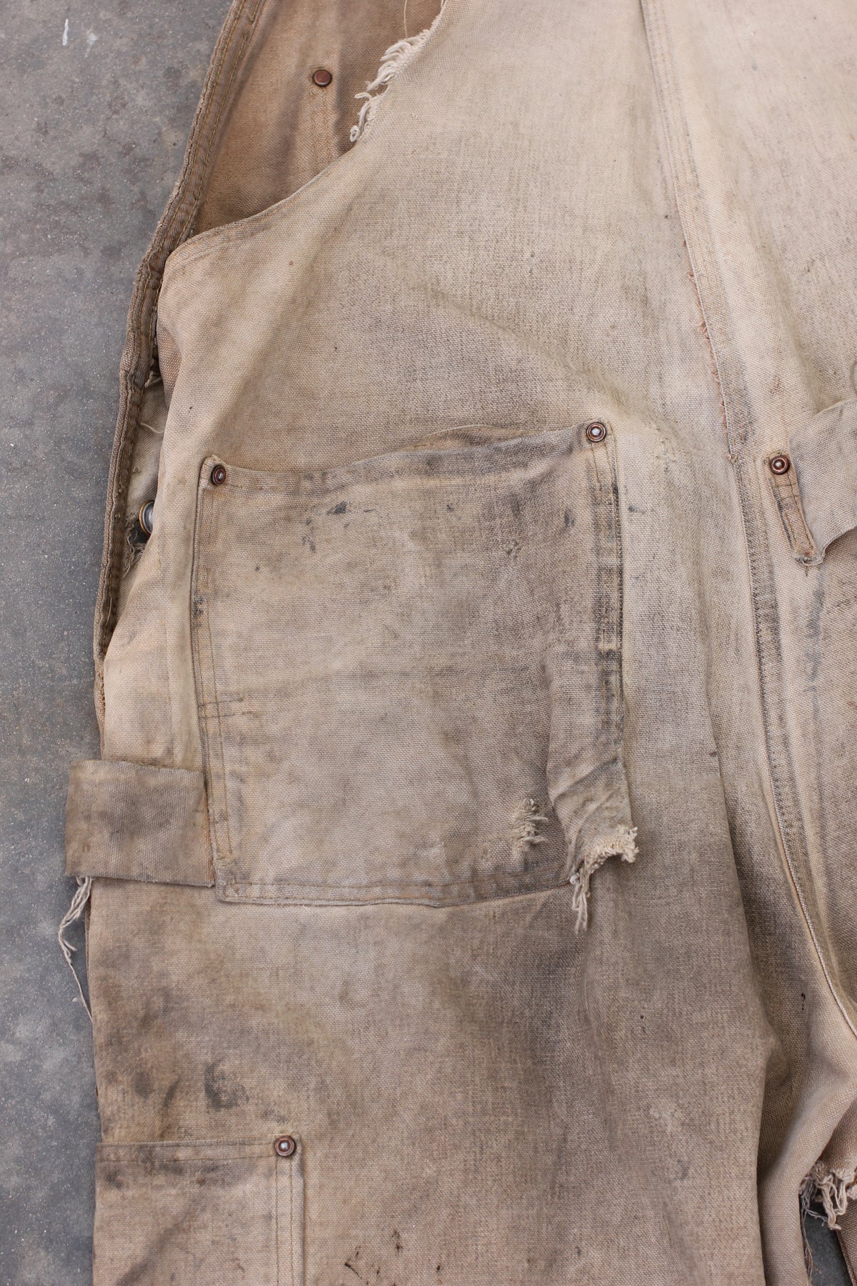 Vintage 1950's Carhartt Bib Overalls 32x28 - La Lovely Vintage 