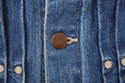 Vintage 1950s Wrangler Blue Bell 111MJ Selvedge Denim Jacket - La Lovely Vintage 