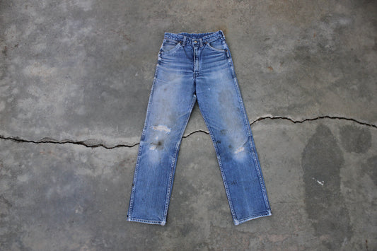 Vintage 1950's Wrangler Blue Bell Denim Jeans 24x28 #1 - La Lovely Vintage 