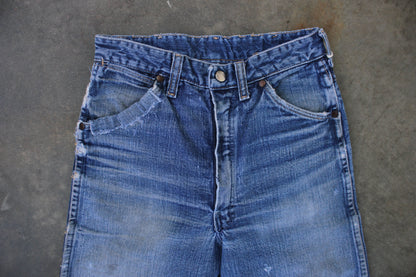 Vintage 1950's Wrangler Blue Bell Denim Jeans 24x28 #1 - La Lovely Vintage 