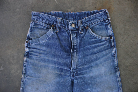 Vintage 1950's Wrangler Blue Bell Denim Jeans 24x28 #1 - La Lovely Vintage 