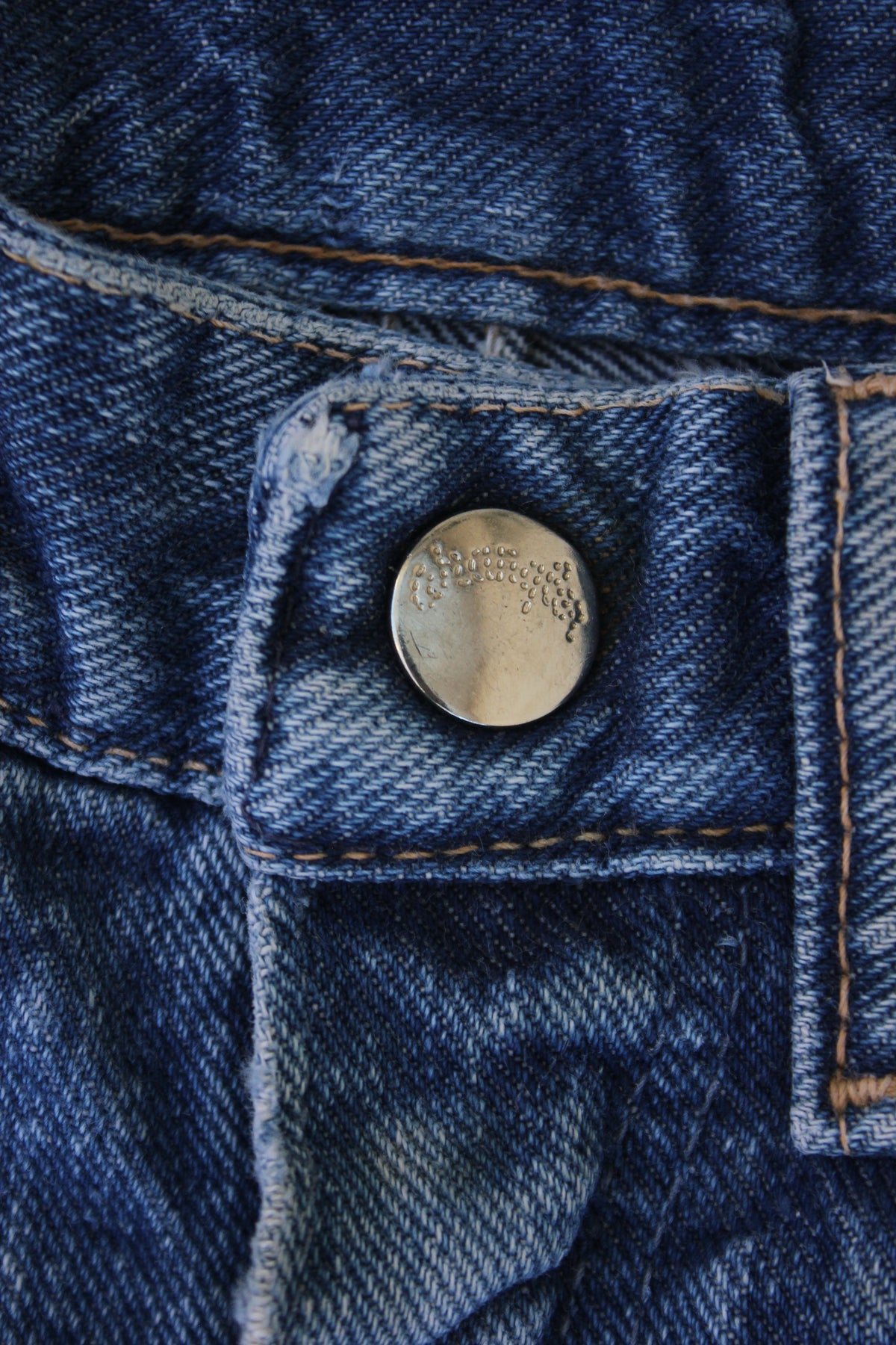 Vintage 1950's Wrangler Blue Bell Denim Jeans 24x28 #1 - La Lovely Vintage 