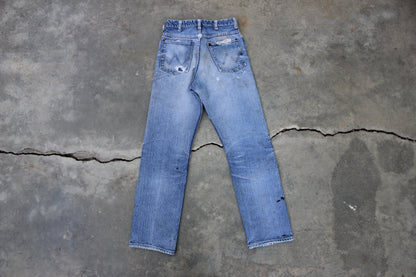 Vintage 1950's Wrangler Blue Bell Denim Jeans 24x28 #1 - La Lovely Vintage 