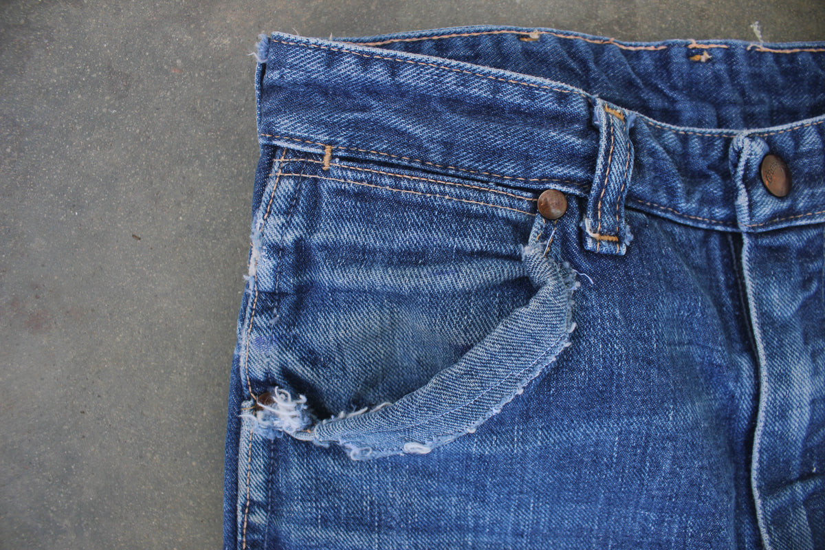 Vintage 1950's Wrangler Blue Bell Denim Jeans #2 - La Lovely Vintage 
