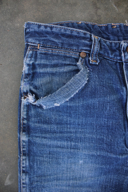 Vintage 1950's Wrangler Blue Bell Denim Jeans #2 - La Lovely Vintage 