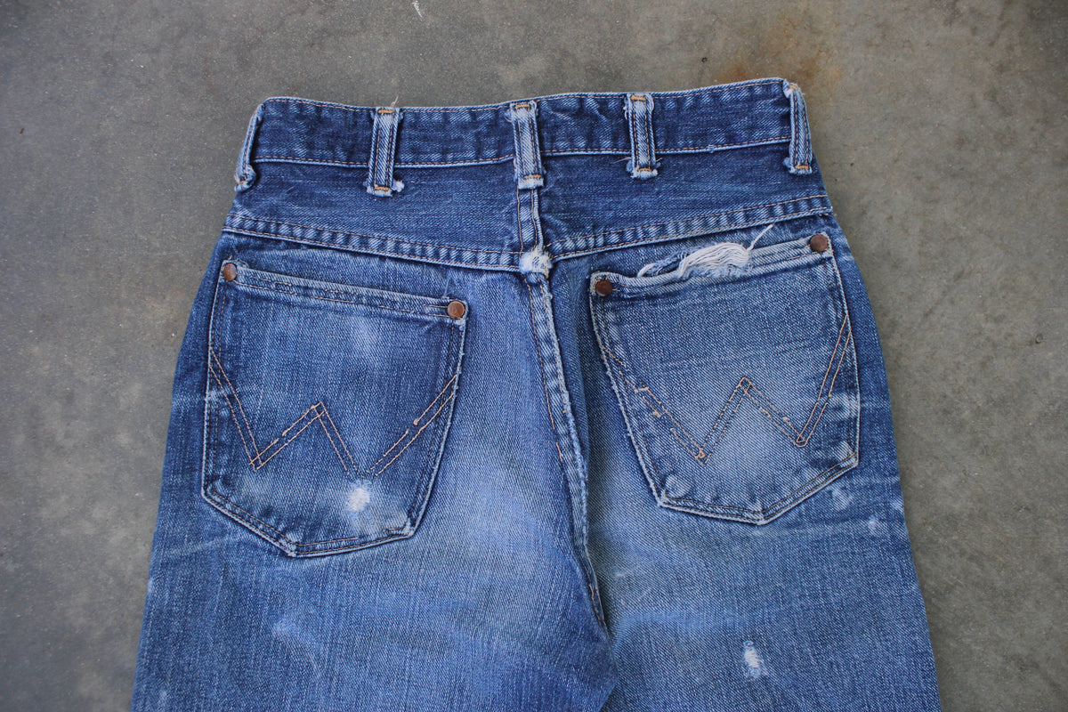 Vintage 1950's Wrangler Blue Bell Denim Jeans #2 - La Lovely Vintage 