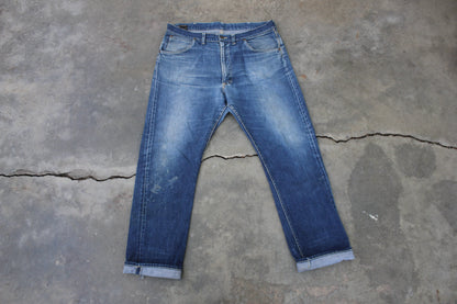 Vintage Late 50's Lee 101Z Denim Jeans 1960's - La Lovely Vintage 