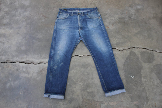 Vintage Late 50's Lee 101Z Denim Jeans 1960's - La Lovely Vintage 