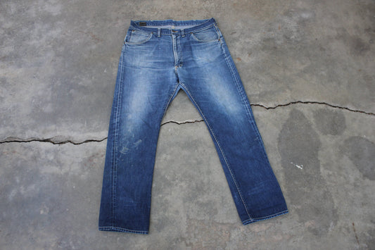 Vintage Late 50's Lee 101Z Denim Jeans 1960's - La Lovely Vintage 