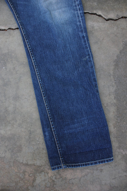 Vintage Late 50's Lee 101Z Denim Jeans 1960's - La Lovely Vintage 