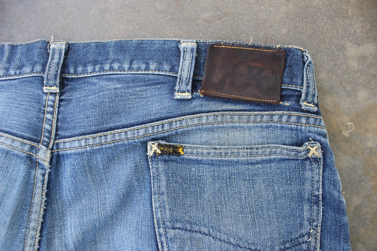 Vintage Late 50's Lee 101Z Denim Jeans 1960's - La Lovely Vintage 