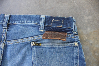 Vintage Late 50's Lee 101Z Denim Jeans 1960's - La Lovely Vintage 