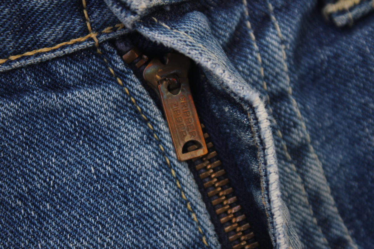 Vintage Late 50's Lee 101Z Denim Jeans 1960's - La Lovely Vintage 