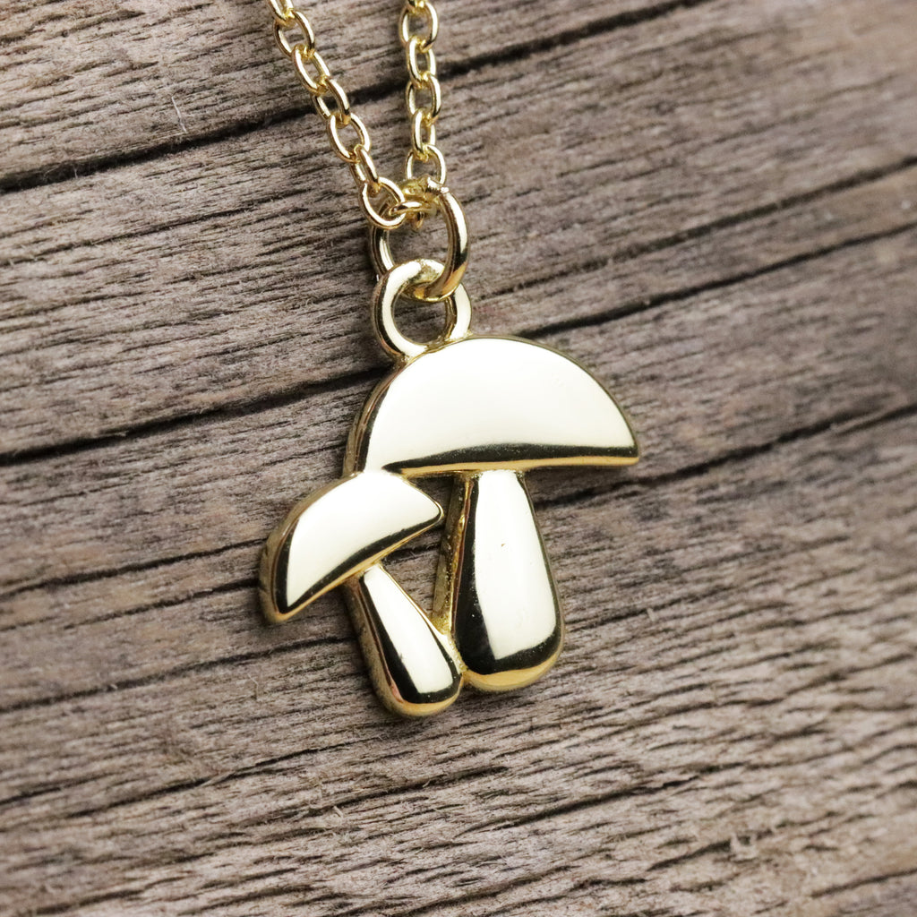 Chubby Mushroom Kids' Gold Necklace | Necklace For Kids | CaratLane