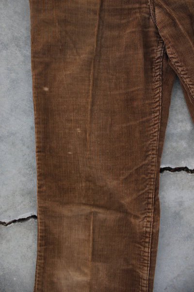 Vintage Levi's Orange Tab Corduroy Pants - Brown - La Lovely Vintage 