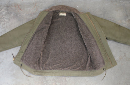Vintage 1940s-1950’s U.S. Navy Alpaca-lined N-1 Deck Jacket - La Lovely Vintage 