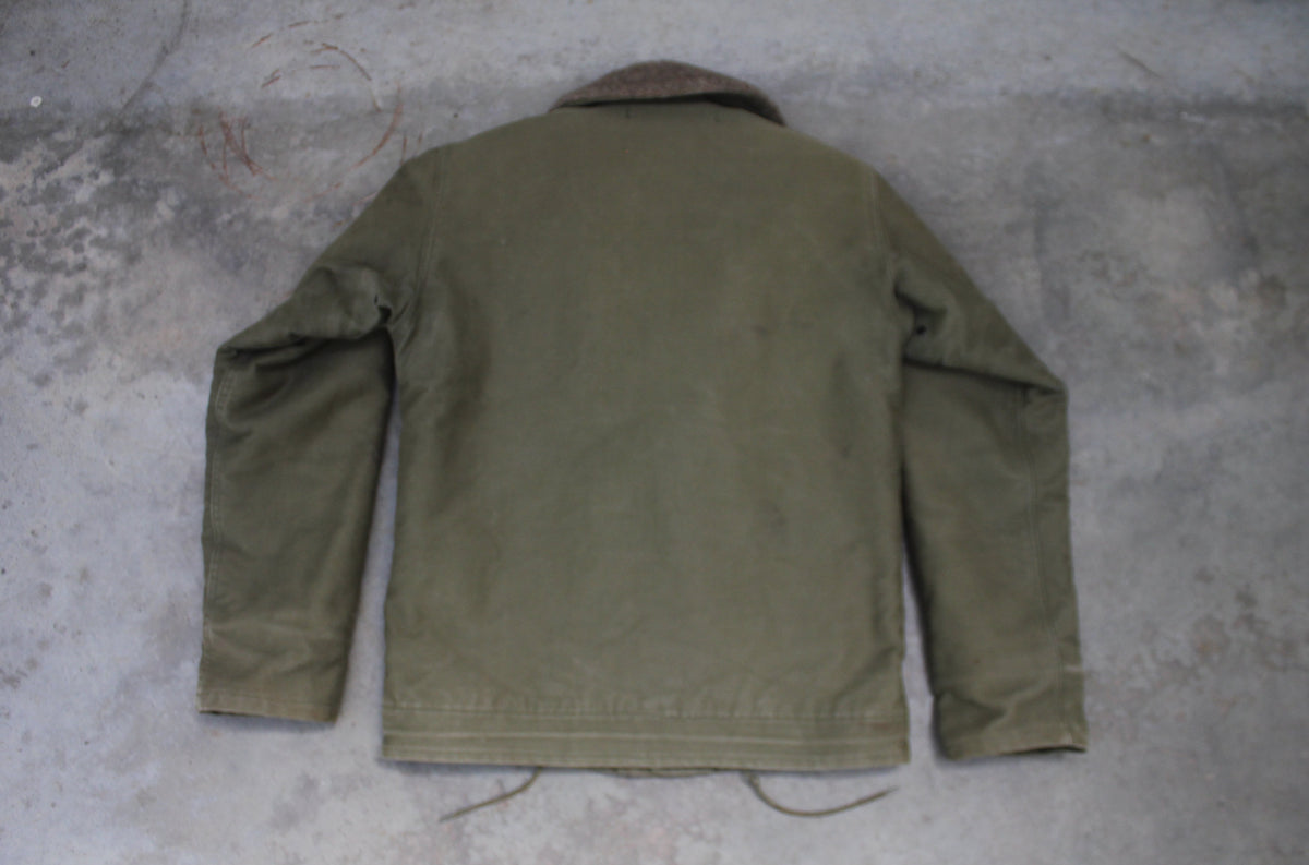 Vintage 1940s-1950’s U.S. Navy Alpaca-lined N-1 Deck Jacket - La Lovely Vintage 