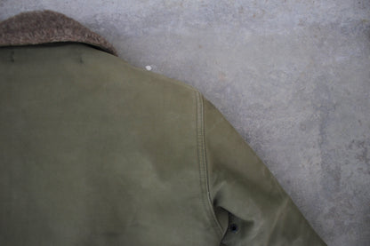 Vintage 1940s-1950’s U.S. Navy Alpaca-lined N-1 Deck Jacket - La Lovely Vintage 