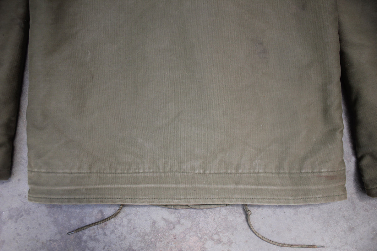 Vintage 1940s-1950’s U.S. Navy Alpaca-lined N-1 Deck Jacket - La Lovely Vintage 