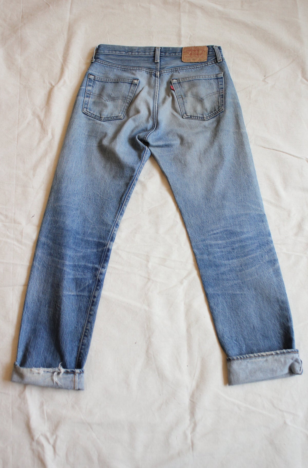 Vintage 1980's Levis 501 Selvedge Denim Jeans - La Lovely Vintage 