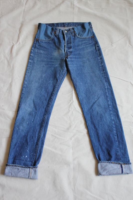 Vintage 1980's Levis 501 Selvedge Denim Jeans - La Lovely Vintage 