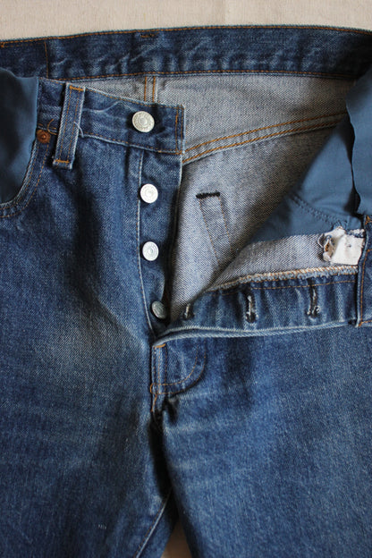 Vintage 1980's Levis 501 Selvedge Denim Jeans - La Lovely Vintage 