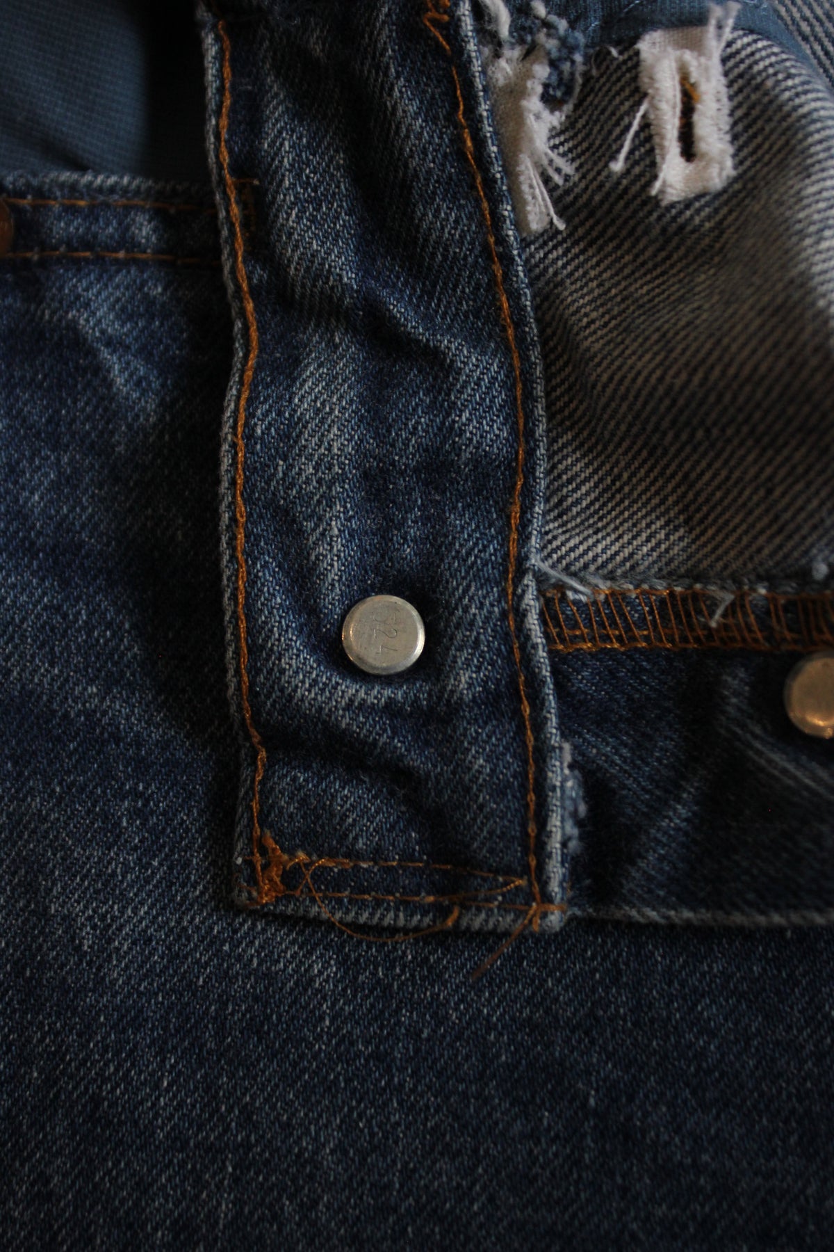 Vintage 1980's Levis 501 Selvedge Denim Jeans - La Lovely Vintage 