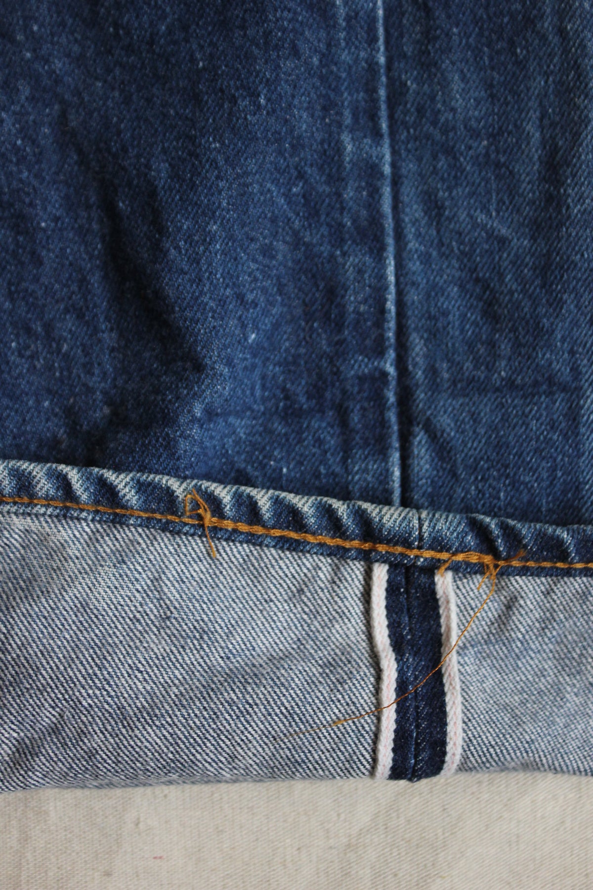 Vintage 1980's Levis 501 Selvedge Denim Jeans - La Lovely Vintage 