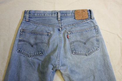 Vintage 1980's Levis 501 Selvedge Denim Jeans - La Lovely Vintage 