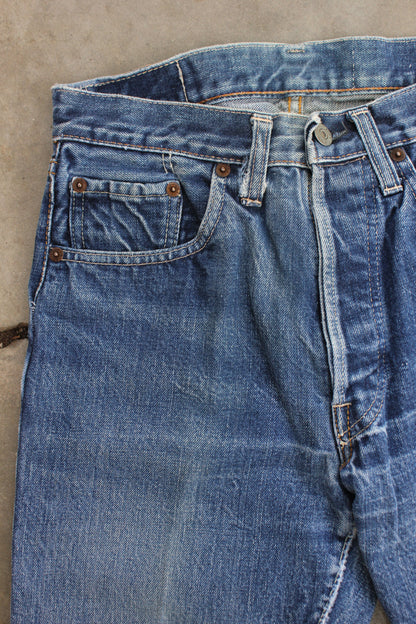 Vintage 1960s Levi's “Big E” 501 Denim Jeans - La Lovely Vintage 