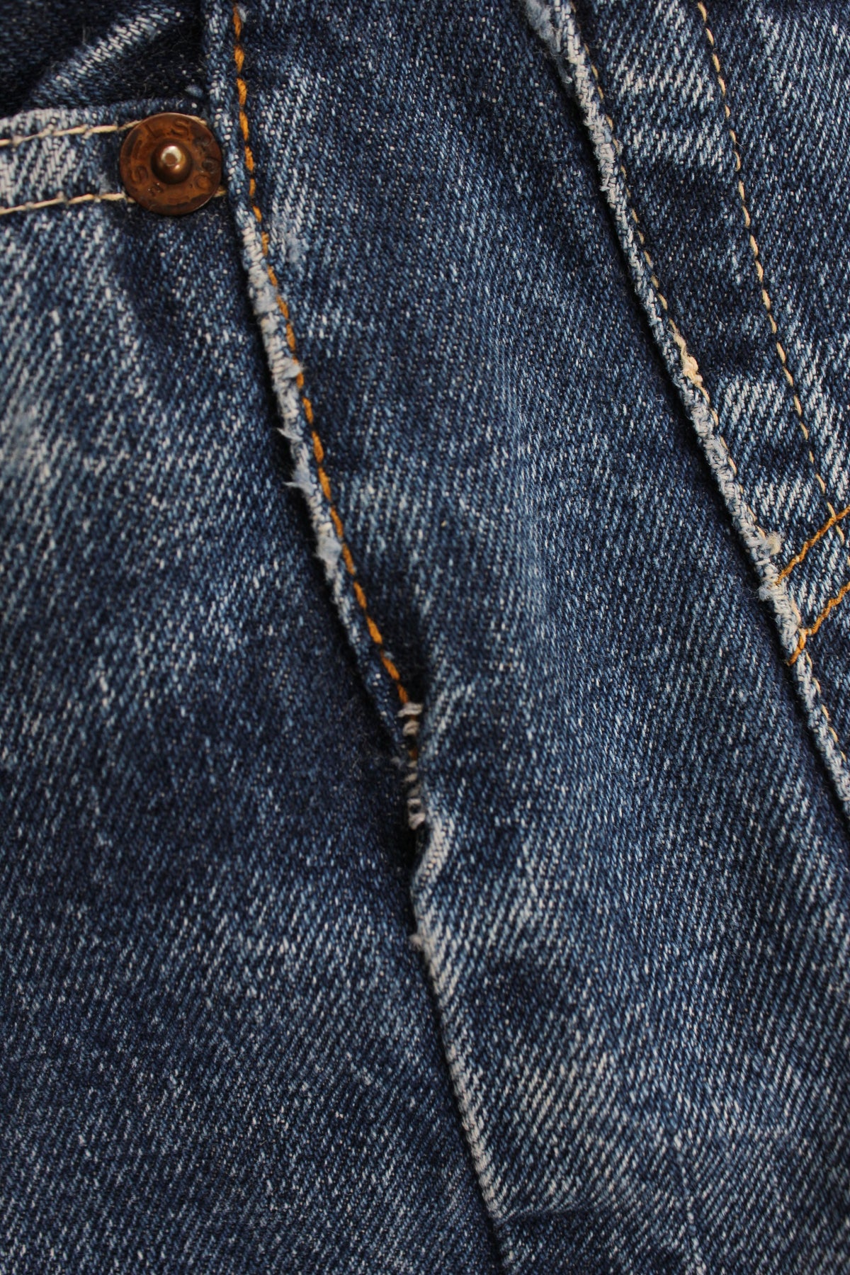Vintage 1960s Levi's “Big E” 501 Denim Jeans - La Lovely Vintage 