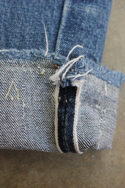 Vintage 1960s Levi's “Big E” 501 Denim Jeans - La Lovely Vintage 