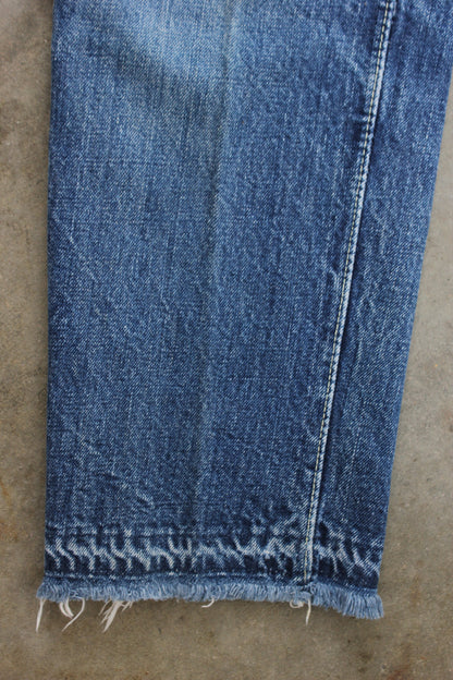 Vintage 1960s Levi's “Big E” 501 Denim Jeans - La Lovely Vintage 