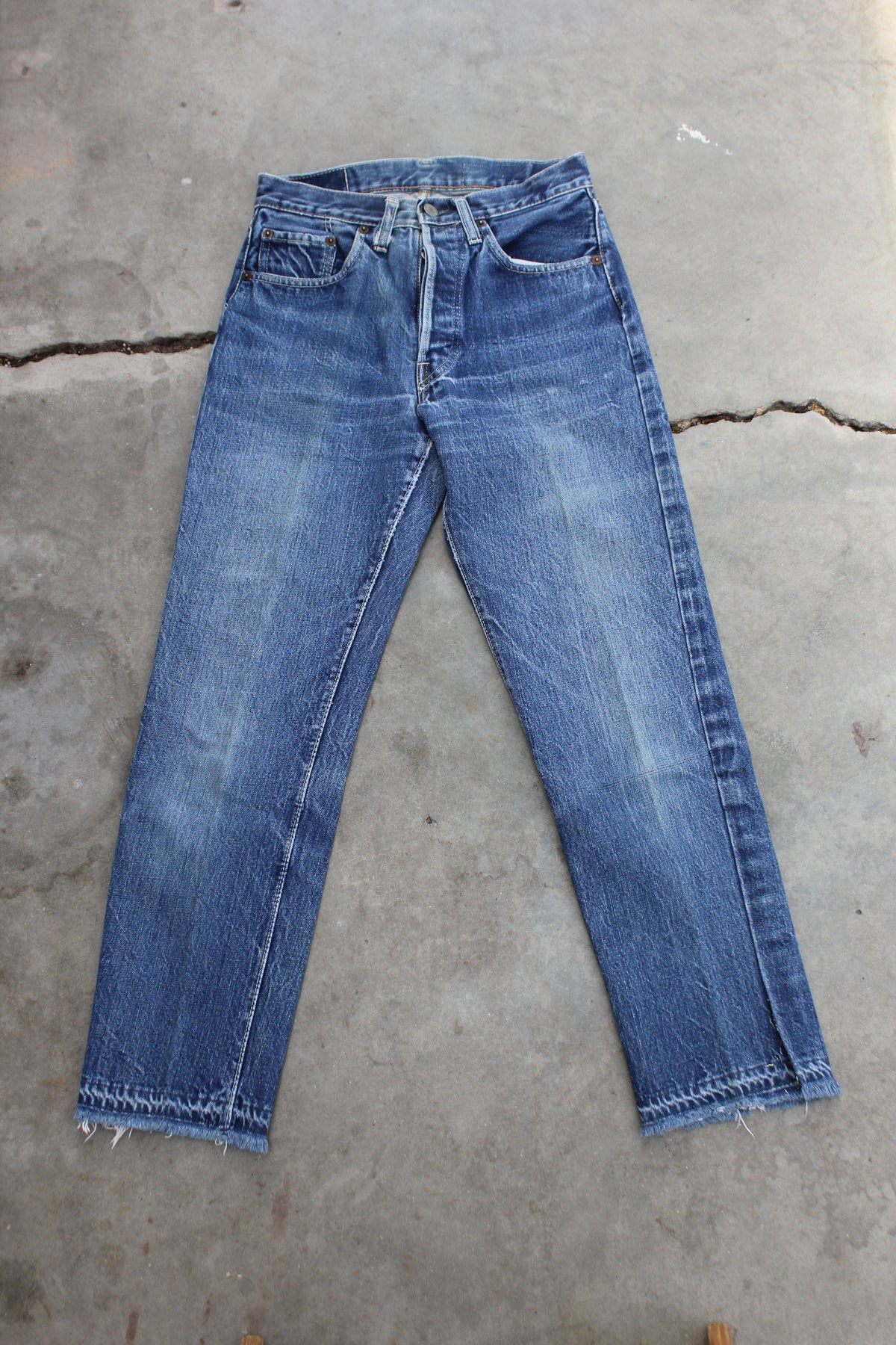 Vintage 1960s Levi's “Big E” 501 Denim Jeans - La Lovely Vintage 