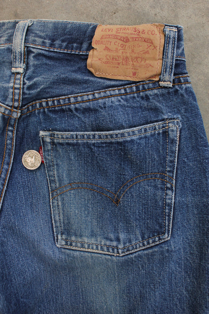 Vintage 1960s Levi's “Big E” 501 Denim Jeans - La Lovely Vintage 