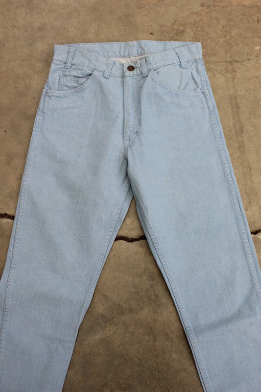 Vintage Early 70s Levi's “Big E” Denim Jeans - La Lovely Vintage 